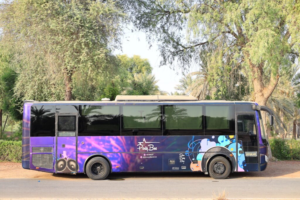 Tour with Party Bus/ best limousine company in dubai/ best limousine campany in uae
