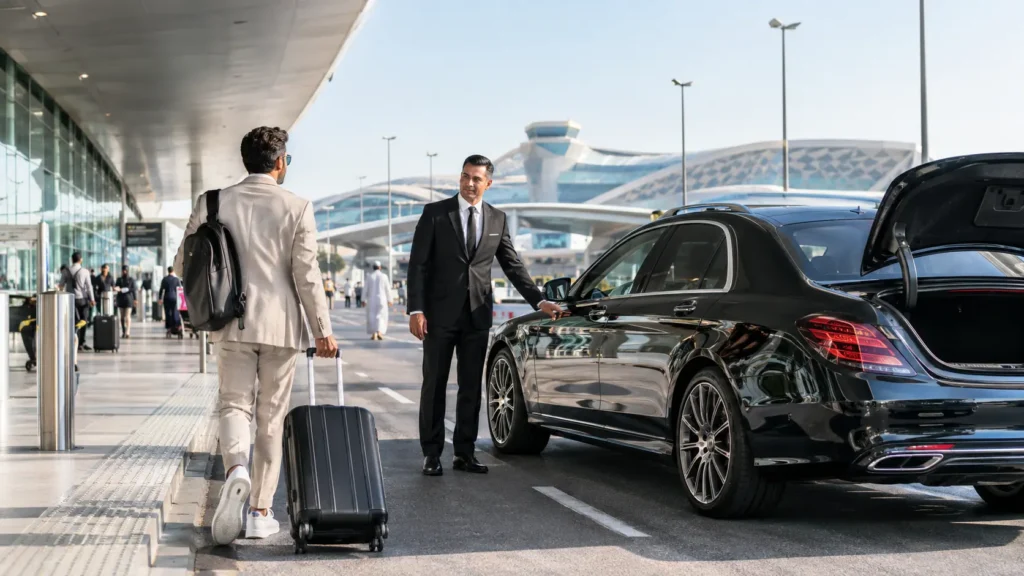 car rental with driver Abu Dhabi