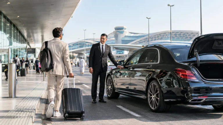 car rental with driver Abu Dhabi